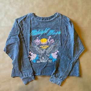 Target Juniors Graphic Crop Top Tee